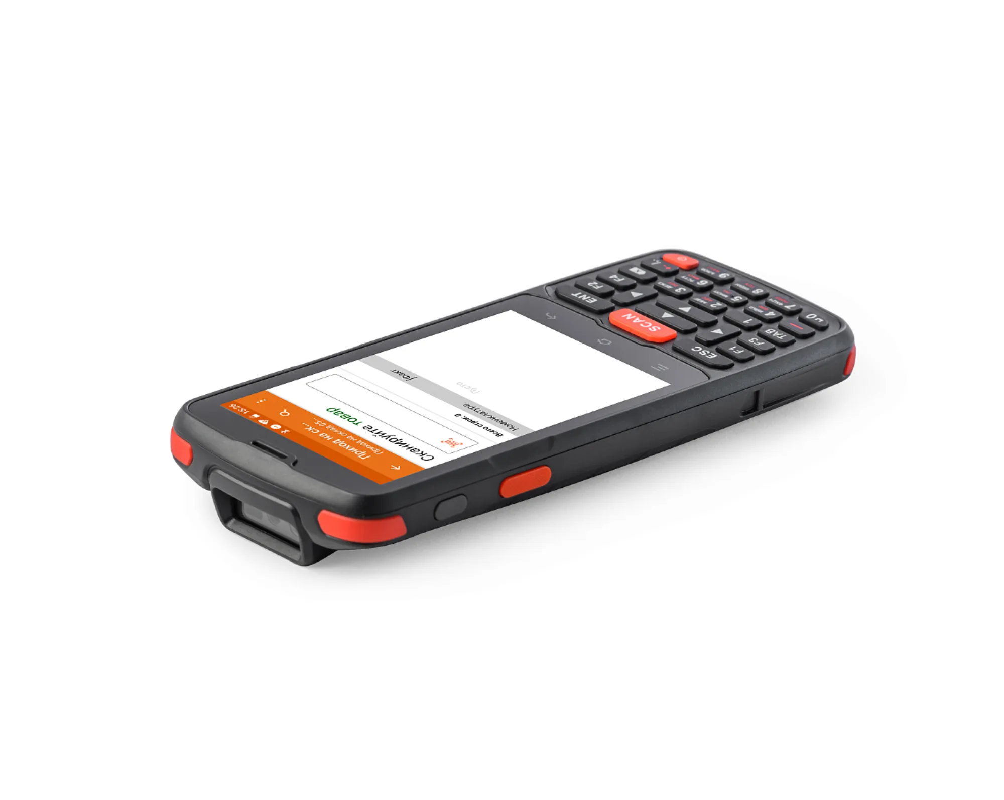 Мобильный терминал АТОЛ Smart.Slim Plus базовый (4", Android 10 с GMS, 2Gb/16Gb, 2D E3, Wi-Fi, BT, NFC, 4G, GPS, Camera, БП, 4500 mAh).DataMobile Стандарт Pro